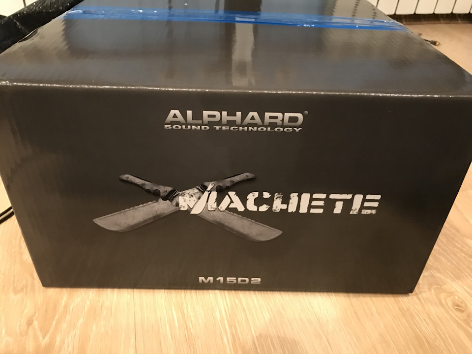 Прийшло залізо, залишилося трохи alphard machete 15 і m350d підсилювач 4