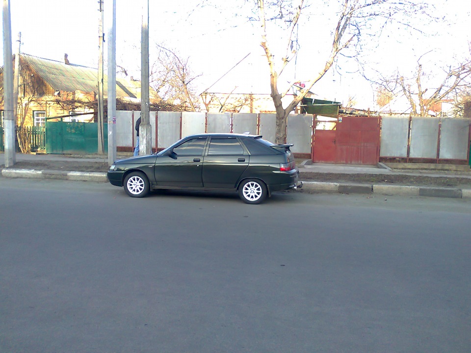 Поставив колеса 4