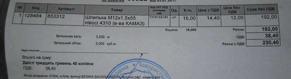 Шпильки замість болтів!