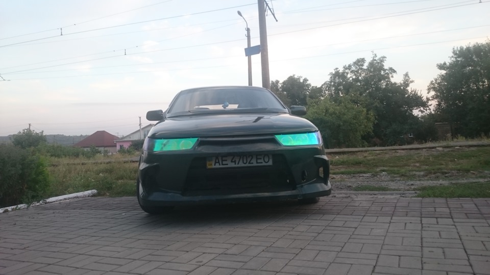 Перетонував фари. 1