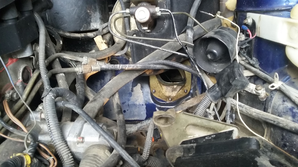 установка ГУРу в таз 16v (: 3