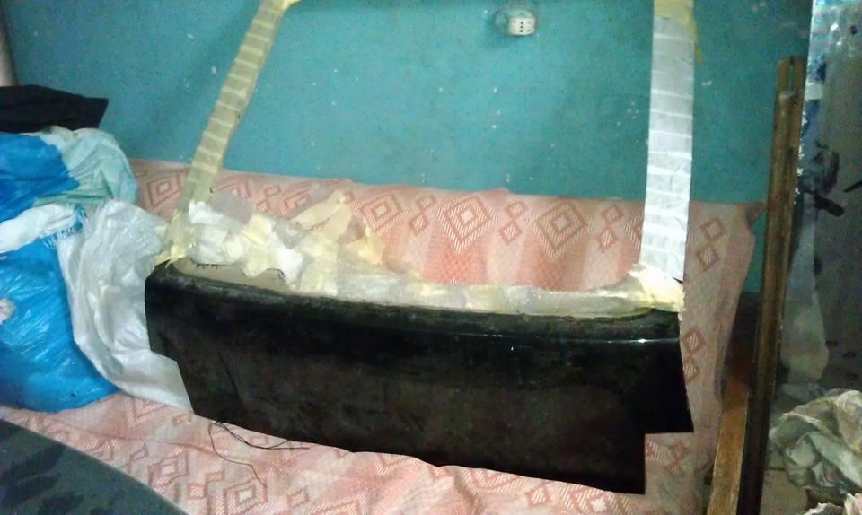 Заварений багажник 1