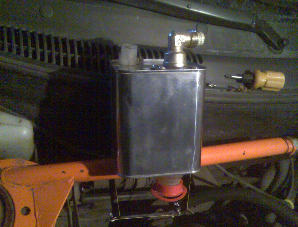 Оil catch tank (hand made) 5