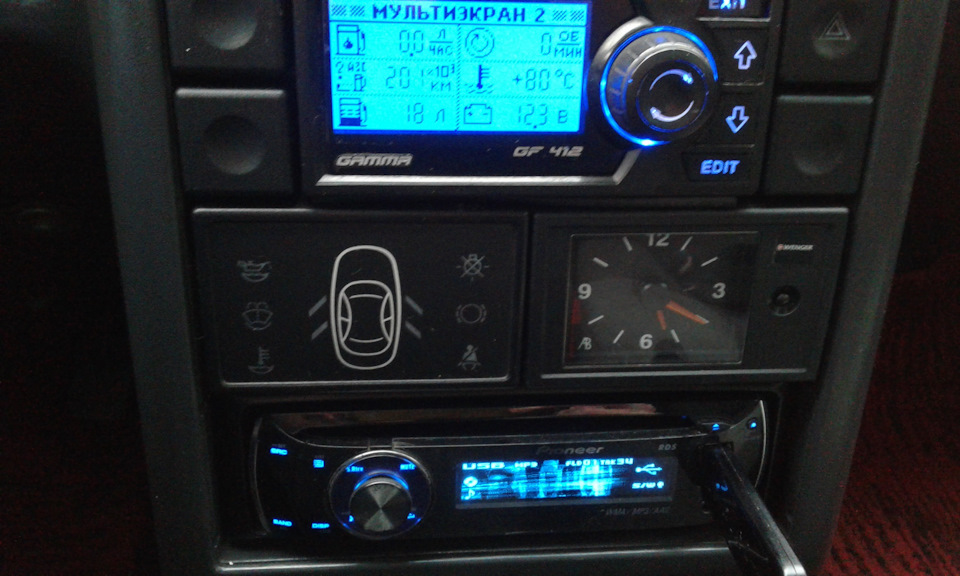 Pioneer замість Kenwood 3
