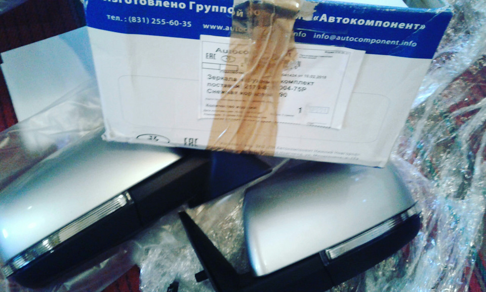 Прийшли дзеркала Priora SE 1
