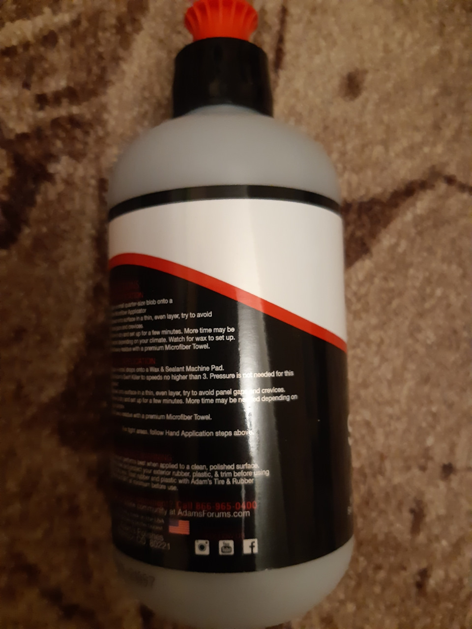 Силант ADAM'S Paint Sealant 🇺🇲 для зимового захисту кузова 3