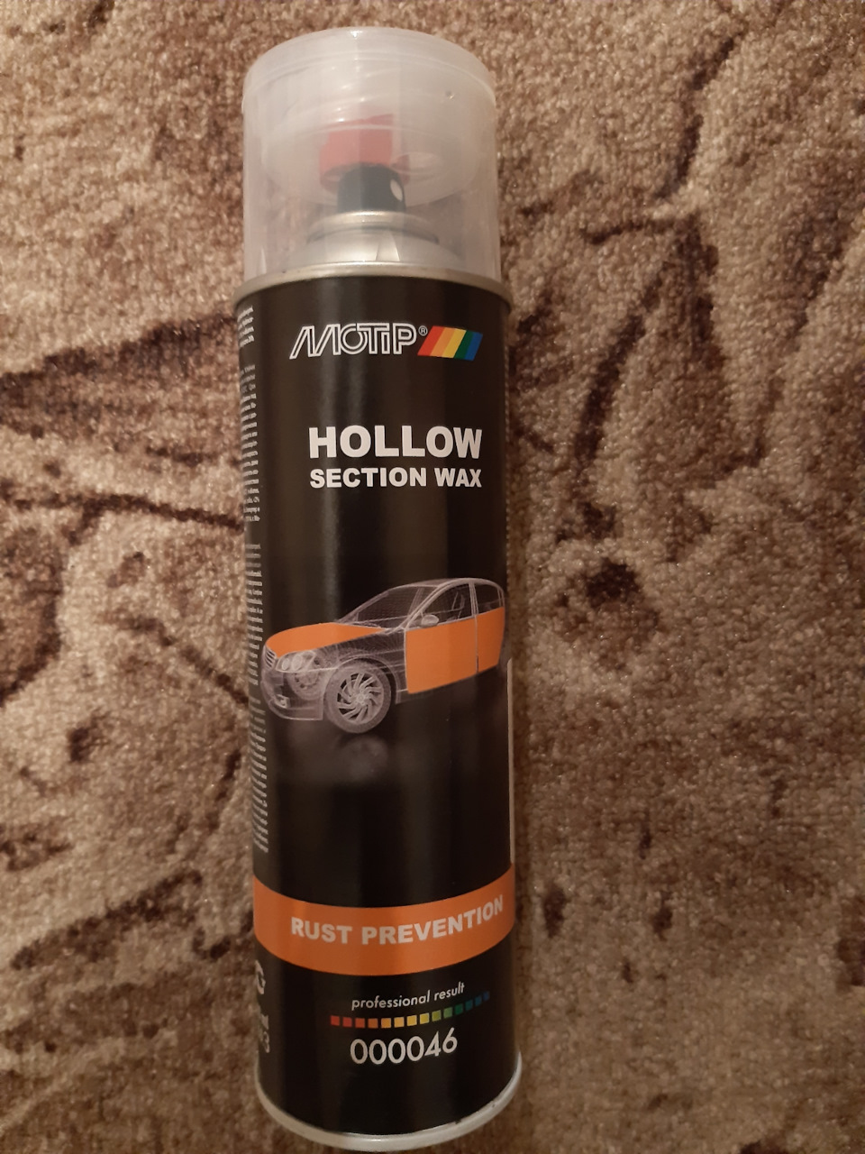 Восковий антикор Motip і смердючка AngelWax 1