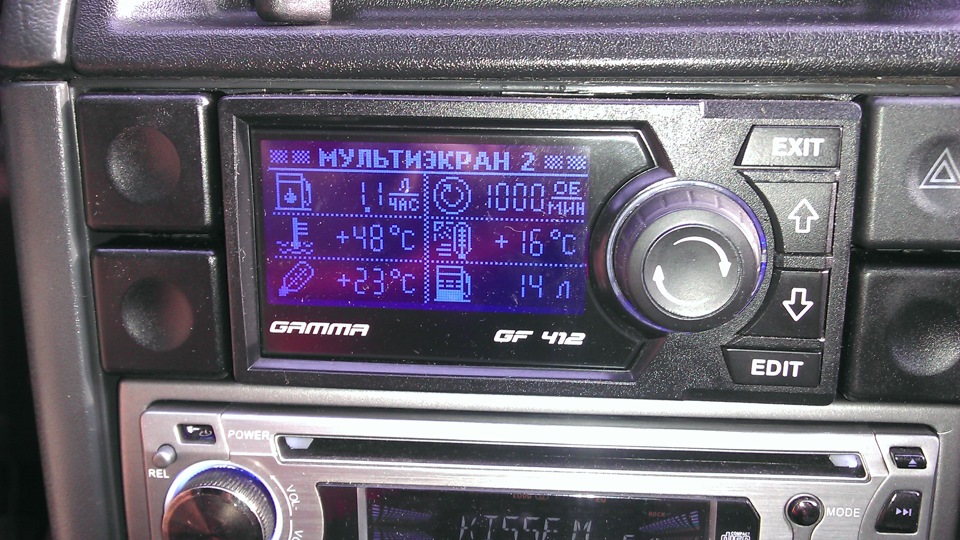 Бортовий комп'ютер GAMMA GF412 5