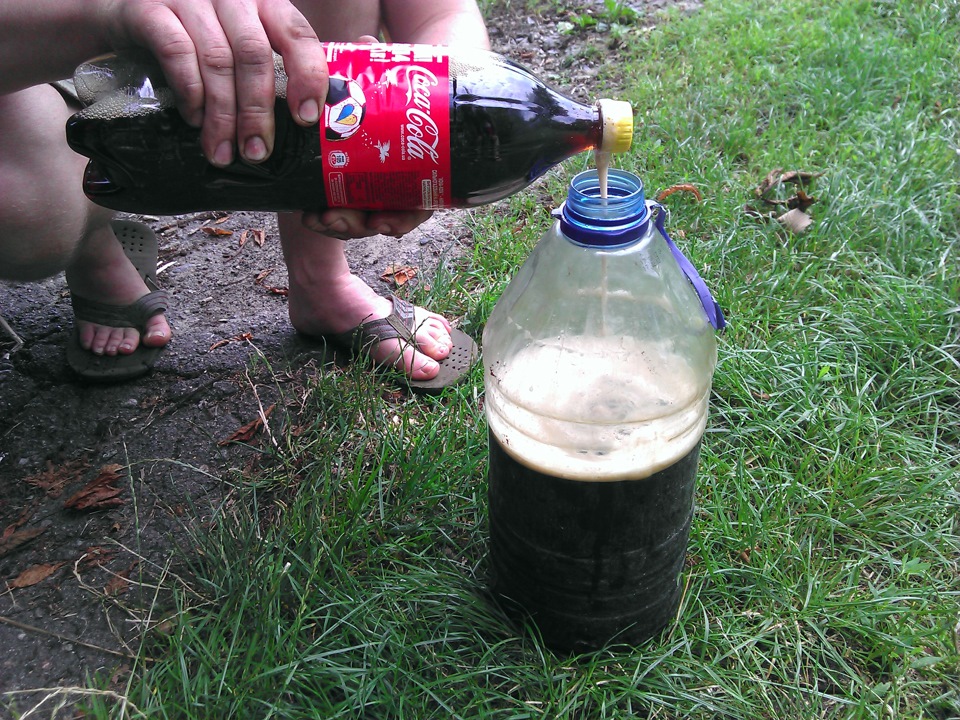 Заміна розширювального бачка + Coca-Cola для промивання 2