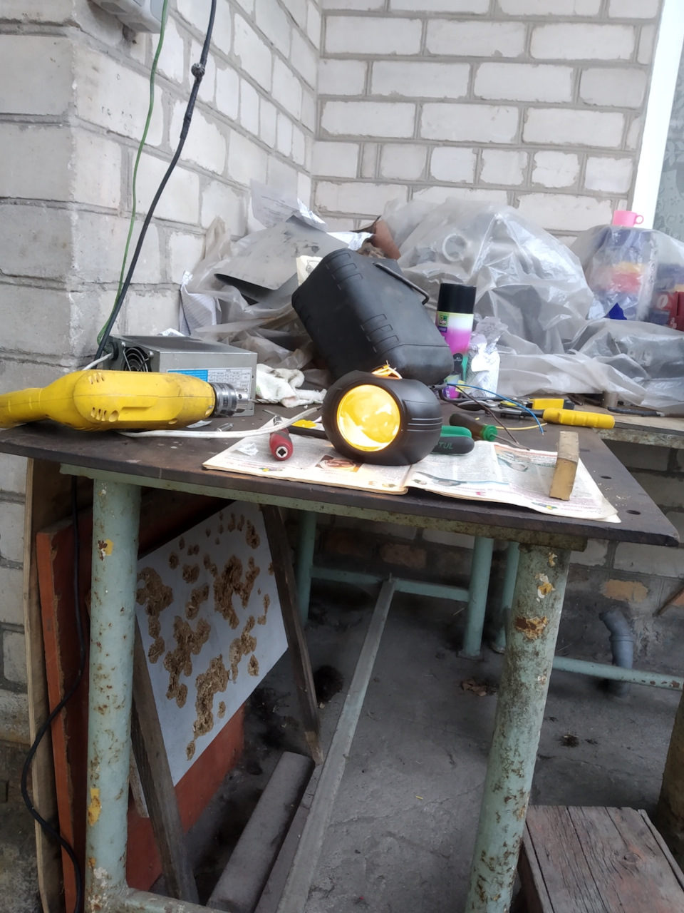 Переделка передних габаритов 4