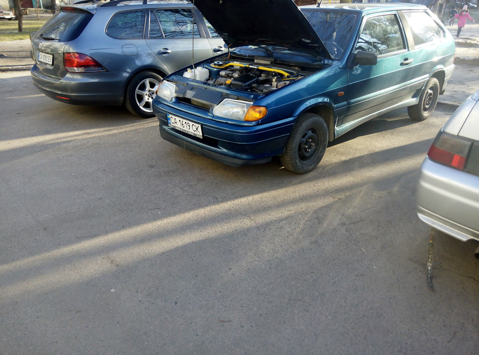 Губа від vw golf 3 на ВАЗ 2113 2