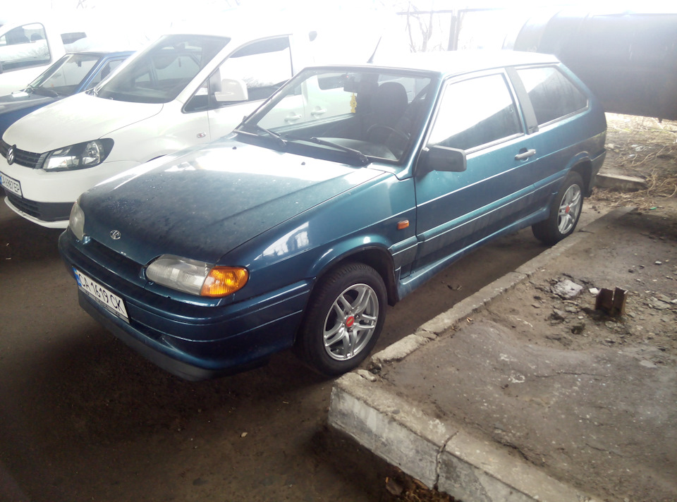 Губа від vw golf 3 на ВАЗ 2113 5