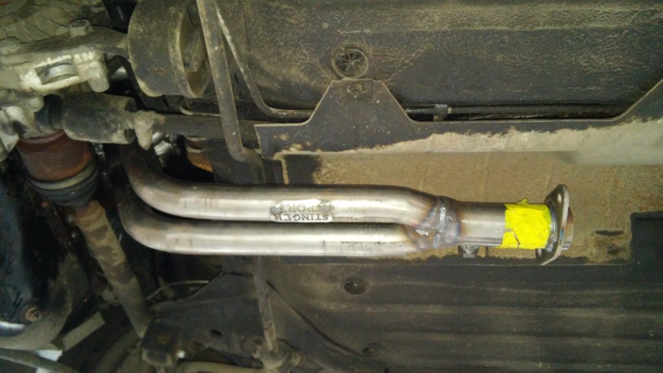 Прямий вихлоп Stinger ч.2 3