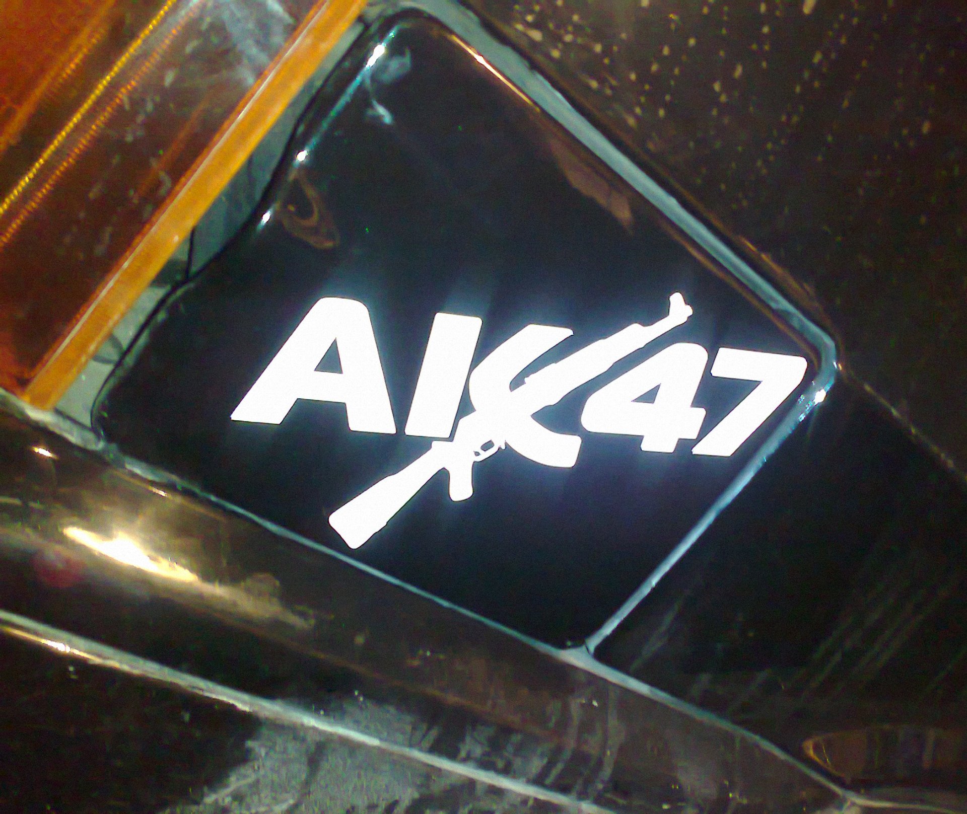 Наклейка АК47 1