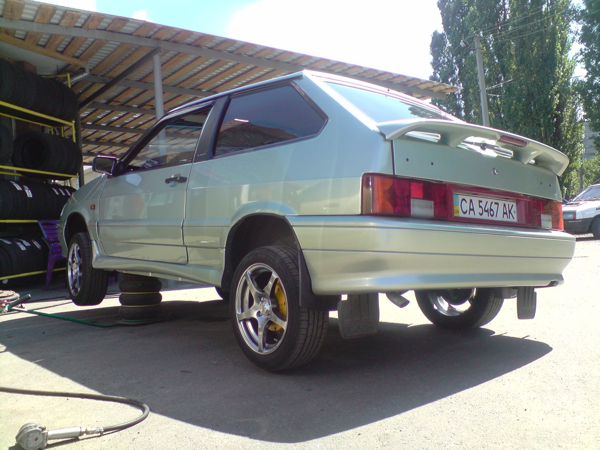 Закачав азот! 3