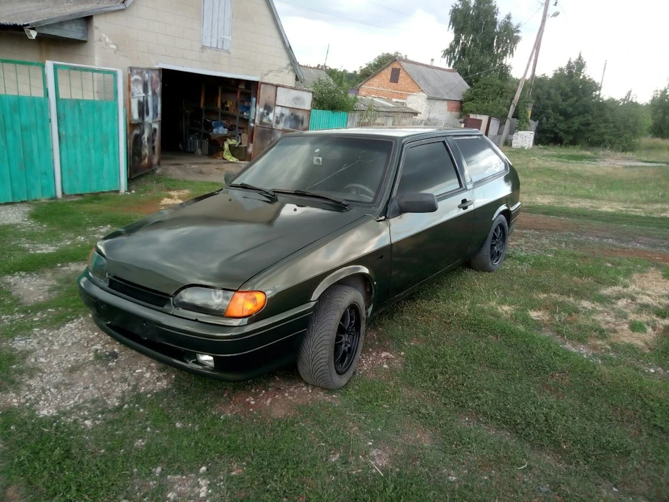 Покрашено
