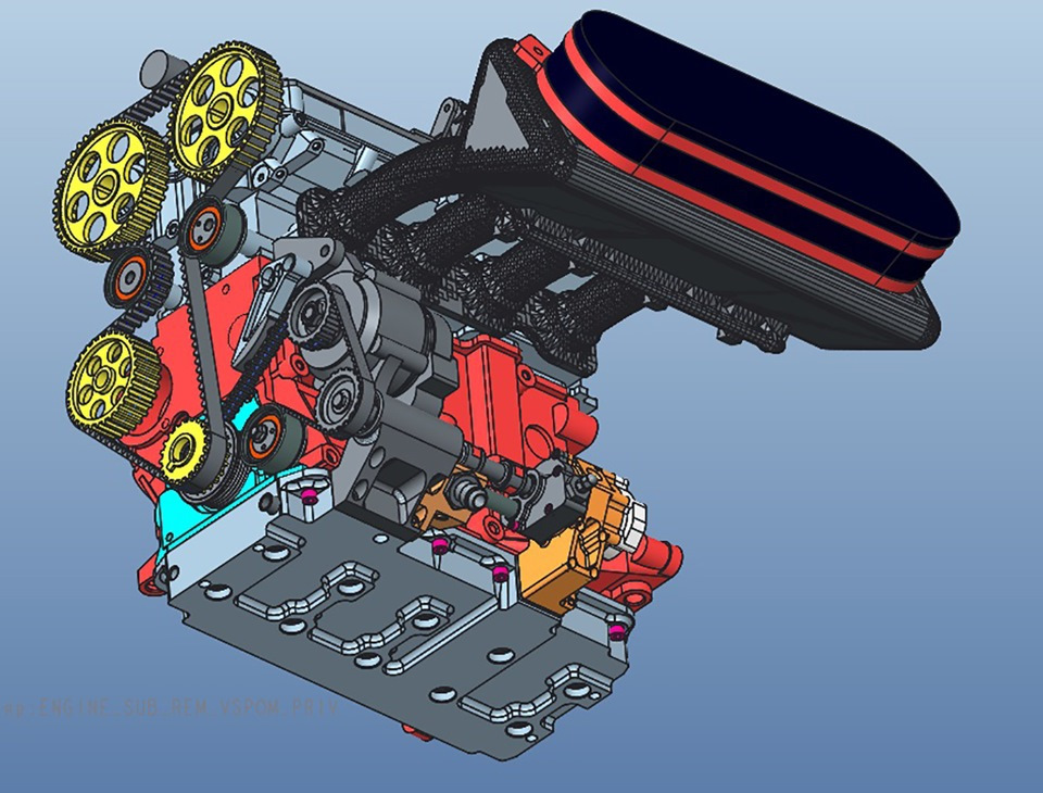 Продам оригінальний двигун LUKOIL Racing 2003 2