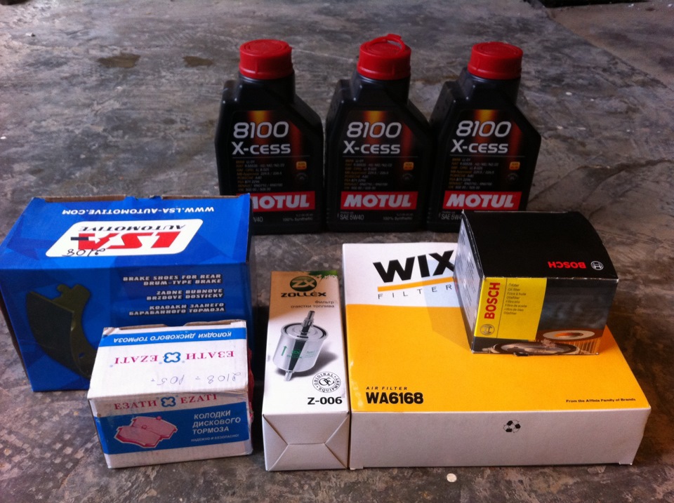 Планове ТО та перехід на Motul 1