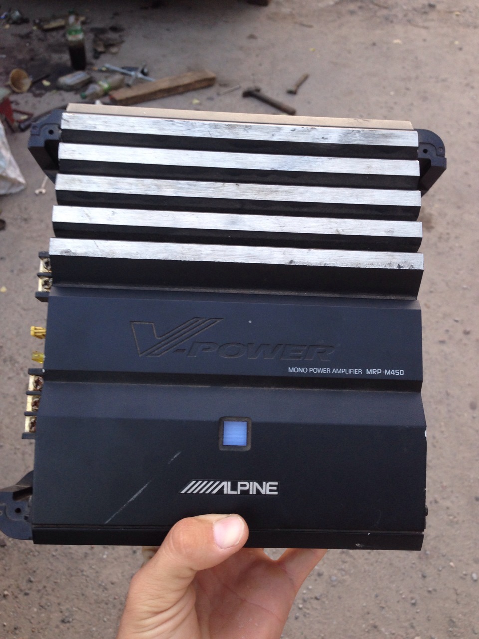 Підсилювач Alpine MRP450 1