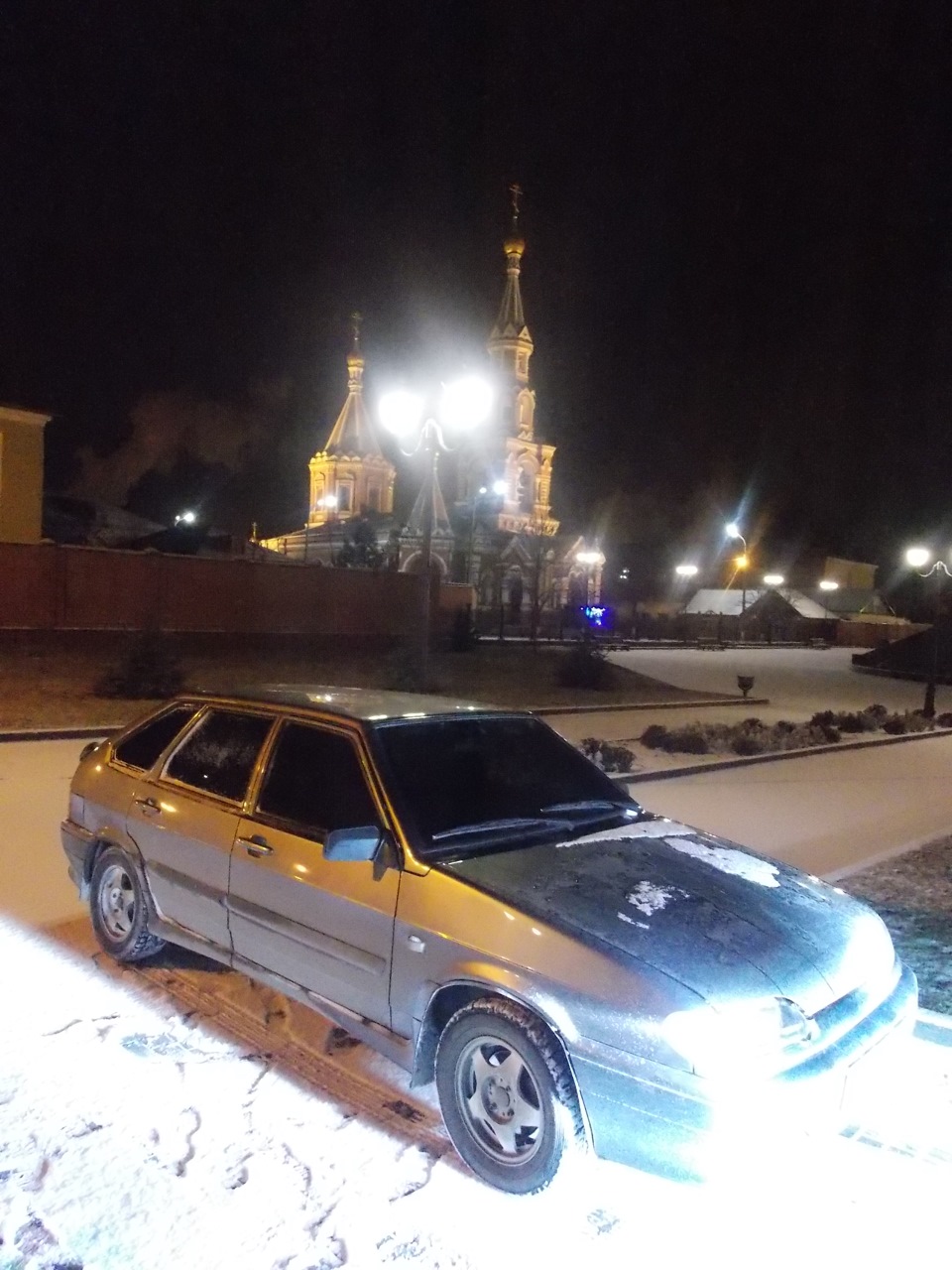 Другий сніг у Дніпродзержинську 1
