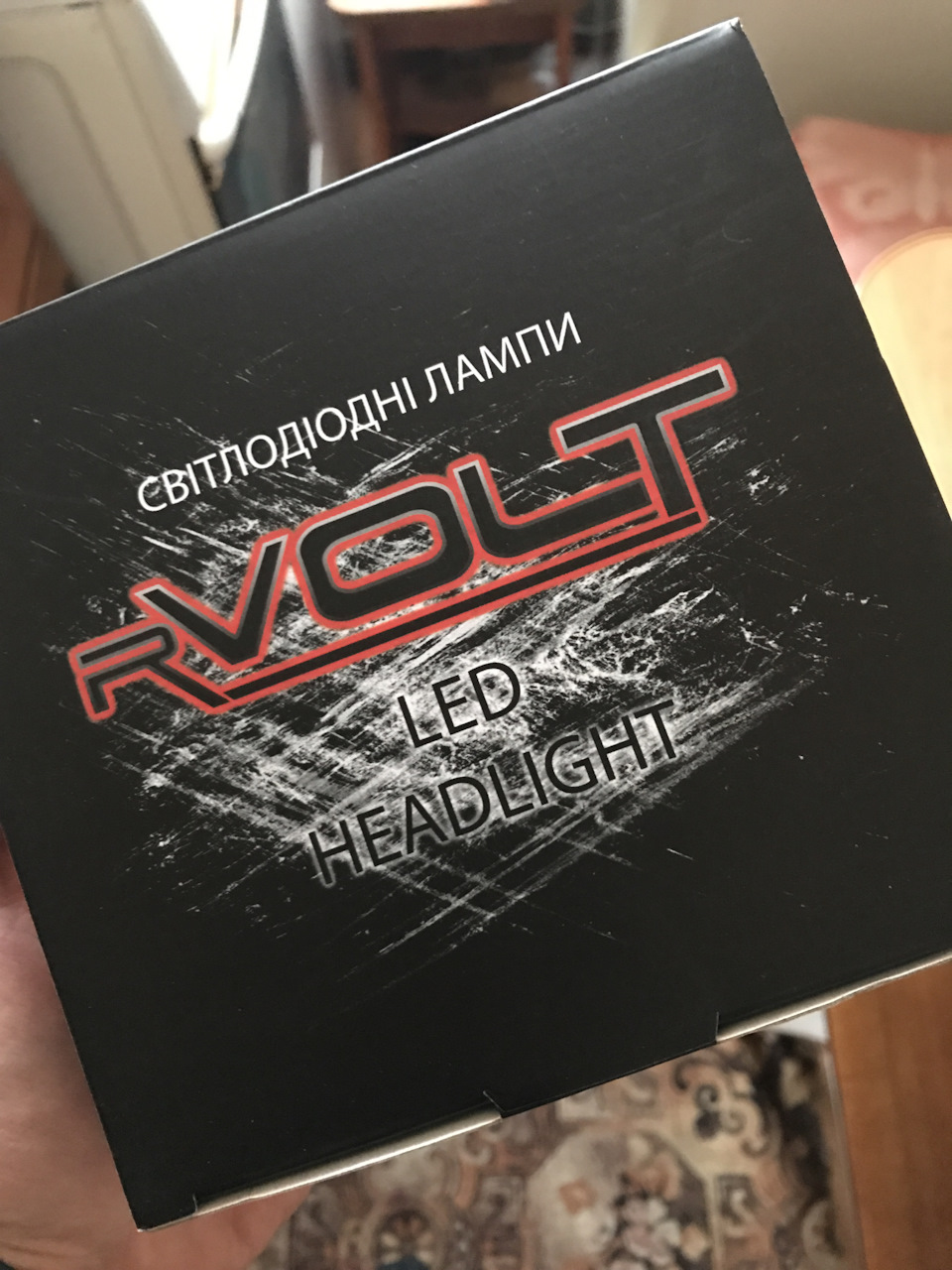 Заміна штатних ламп на Led rVolt RC01 H4 8000Lm 1