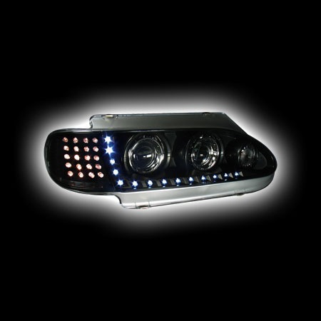 Фари PROSPORT AUDI STYLE чорний хром RS-06726 1