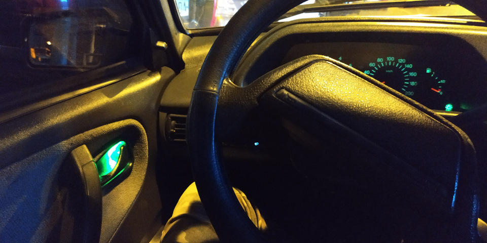 Підсвічування ручок салону. 3