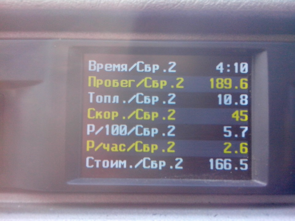 Позапновне ТО і про витрату бензину 2