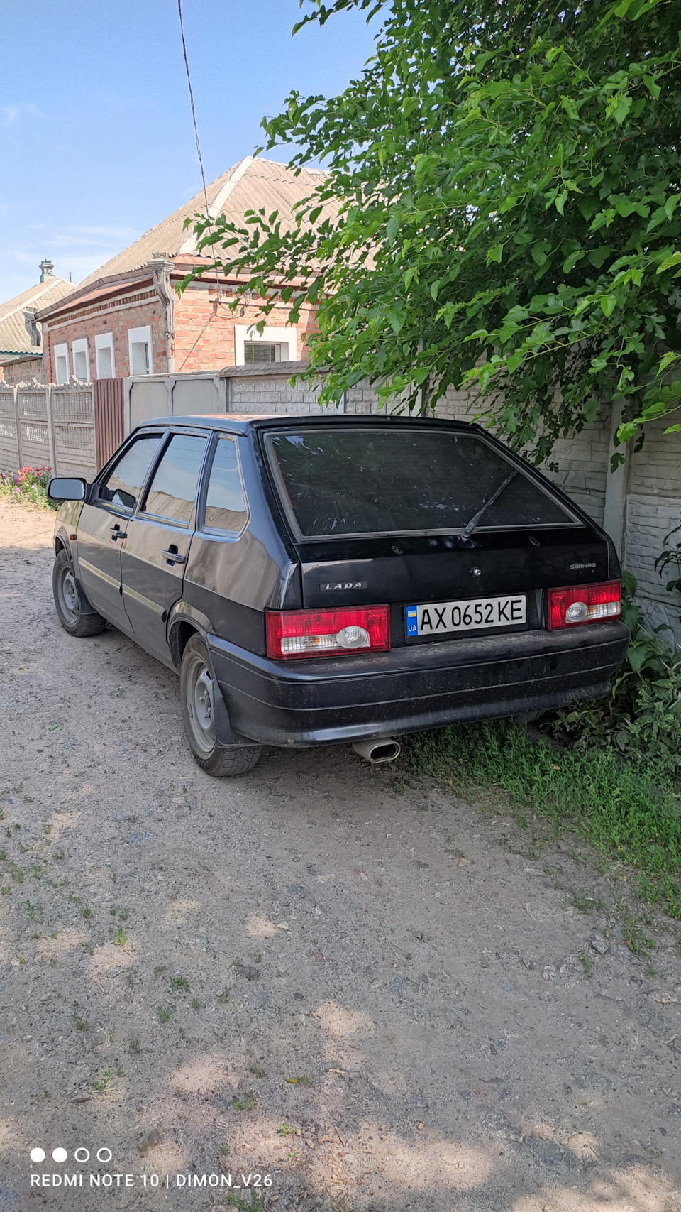 Тип Лада 2114 без спойлера 5