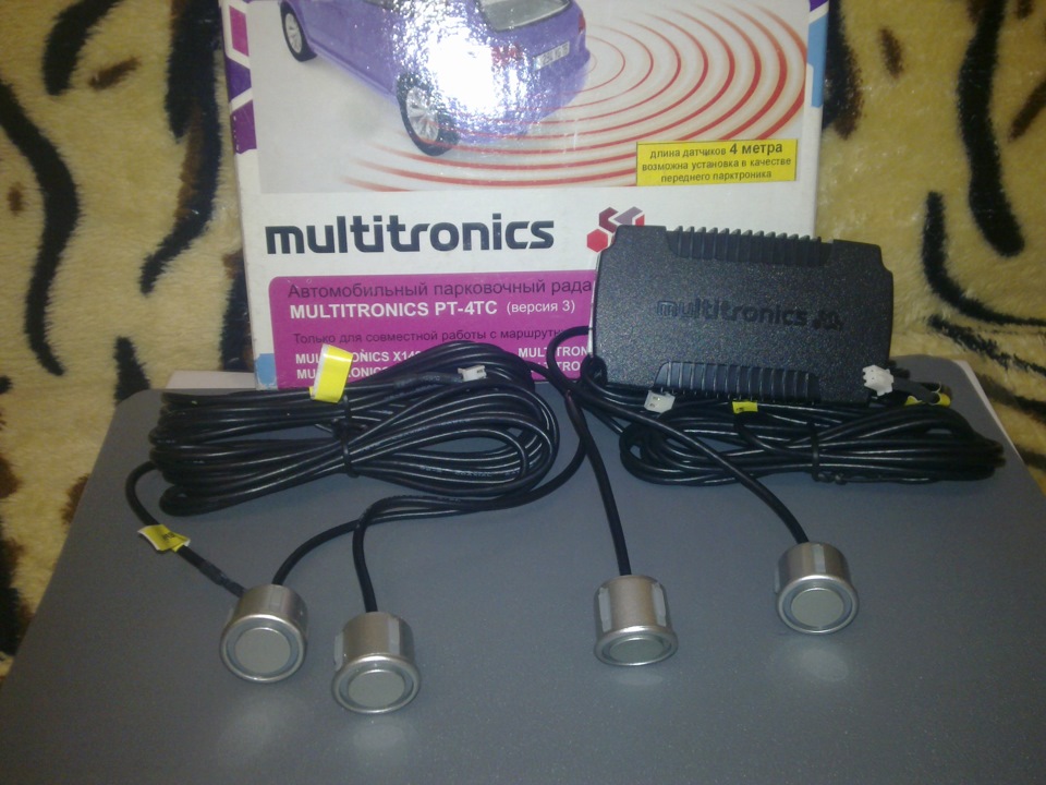 Паркувальний радар Multitronics РТ-4ТС 2