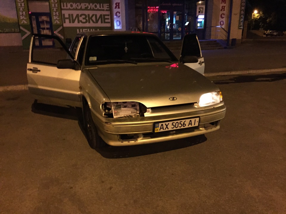 Фарбування фар 1