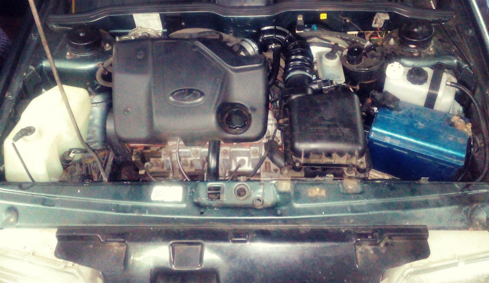 ГБО на ваз 2115 8кл 1.6L 1