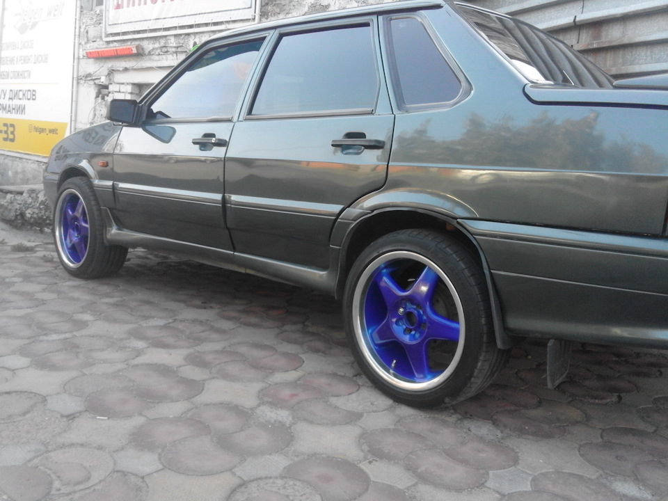 Ваз 2115 Диски Borbet r17 8j et35 2