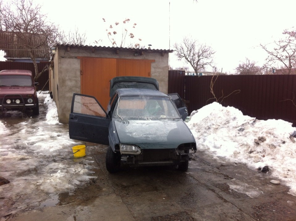 Сьогодні фарбування! 1