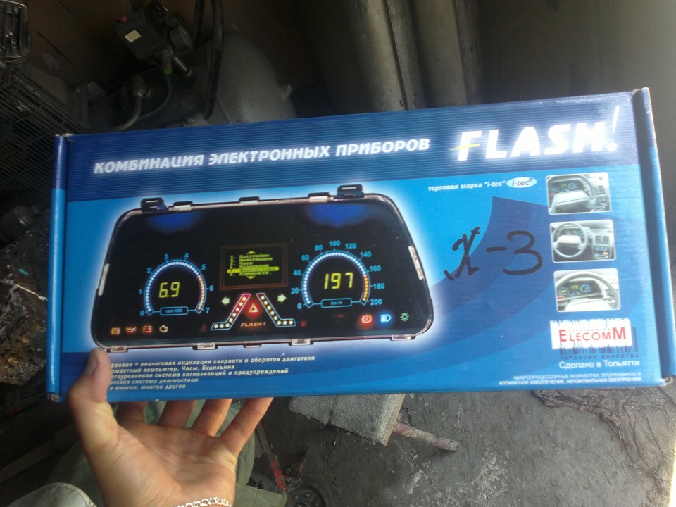 Прикол. Бортовий комп'ютер FLASH X3 2