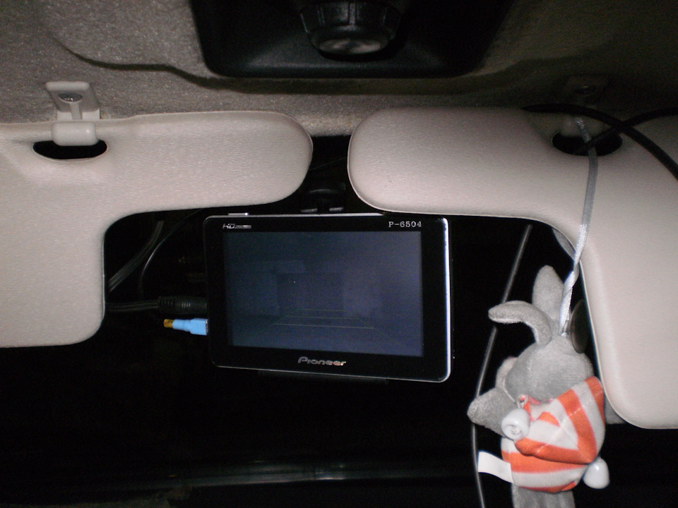 Встановлення GPS на місце штатного дзеркала 5