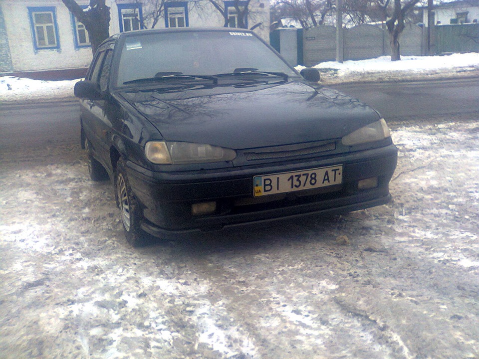 Нижня губа бампера 1