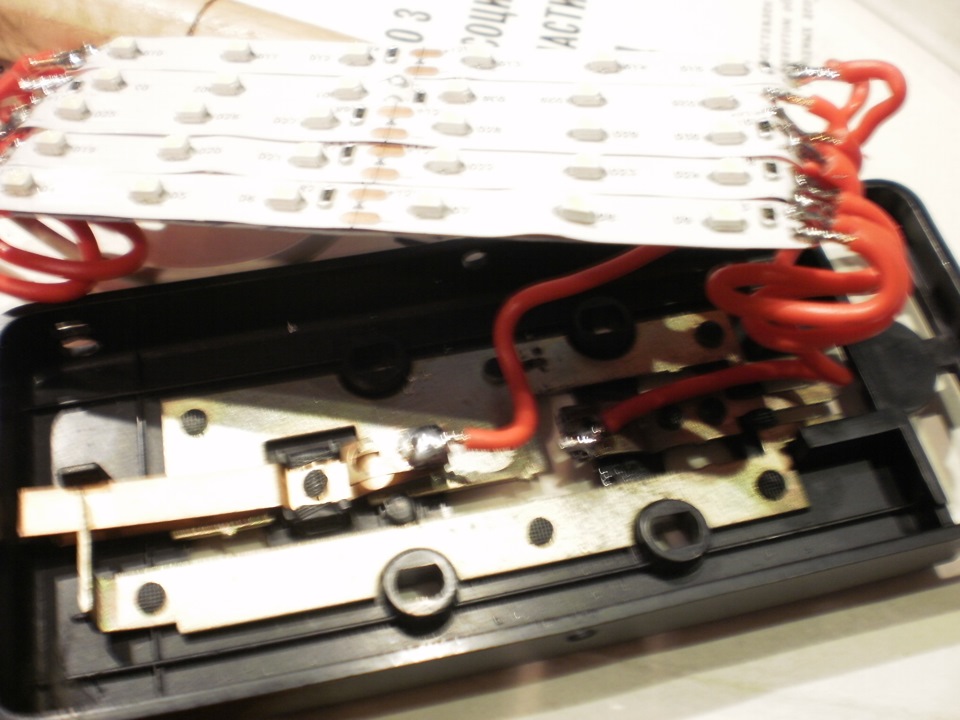 LED Плафон освітлення в салон своїми руками 2