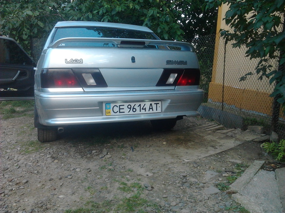 Задні стопи в чорний 2