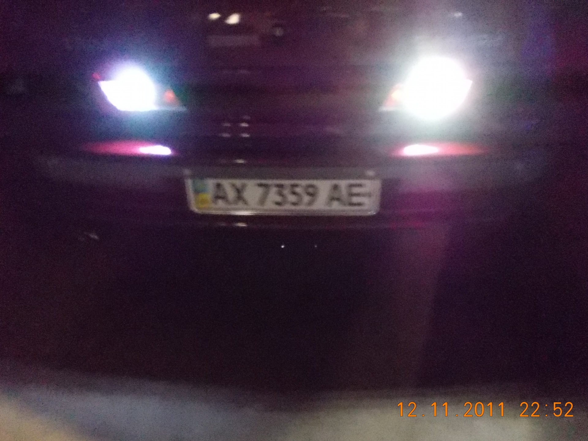 Діодові лампи у задній хід. 3