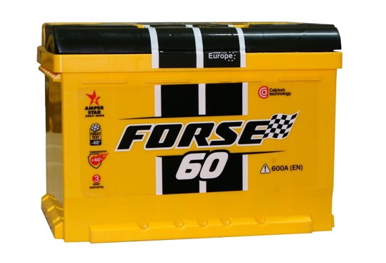 Forse 6СТ-60 АЗ L (60Ah) 1