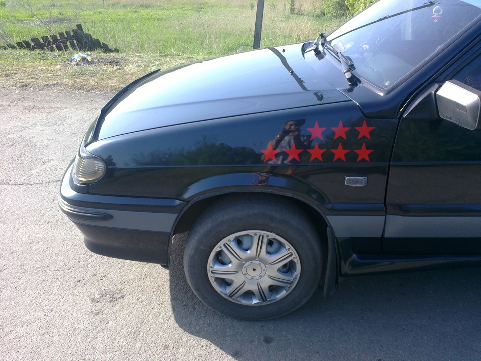Трохи фото як прикрасити авто на 9 травня! 5