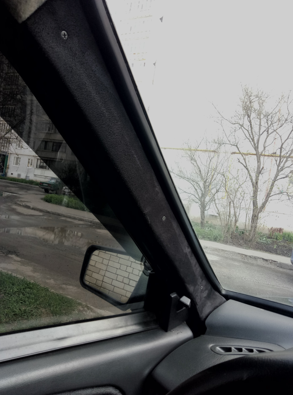 Пріора стаб і трохи алькантари в салон 4