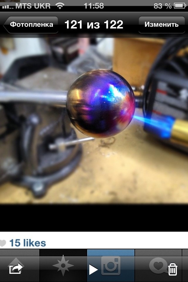 Shift knob 1