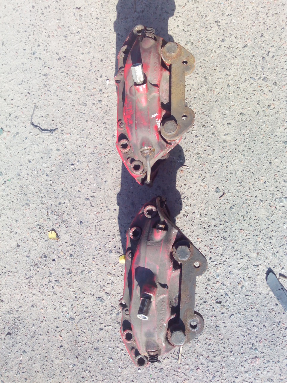 Продано! 4 поршневі гальма BREMBO з E38 к-т на ваз 3