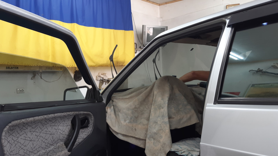 Тонір лобового і трохи продовжуємо шумувати 1