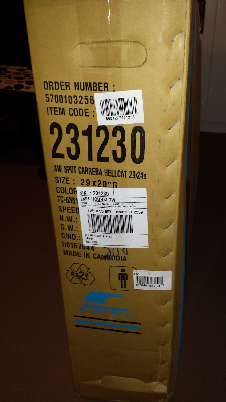 CARRERA HELLCAT MTB BIKE 29 2