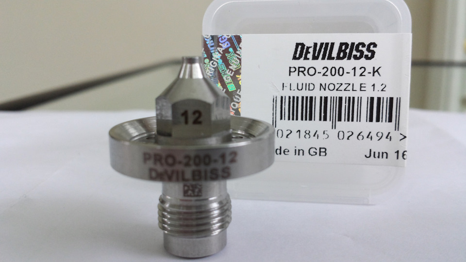 Насадка рідини DeVILBISS GTI pro lite 1.2 3