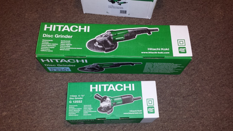 Кутова шліфувальна машина HITACHI 1
