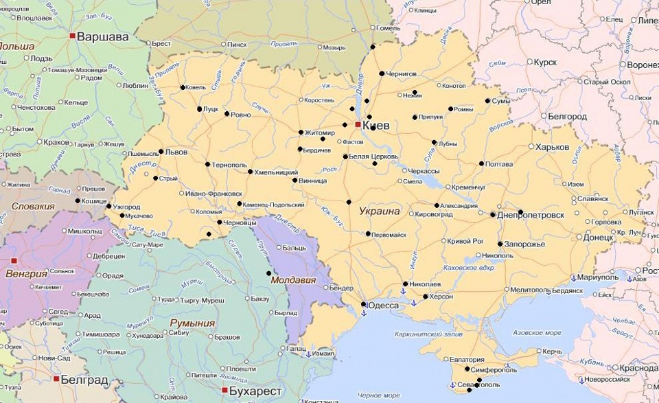 Карта моїх подорожей. Фото. 1